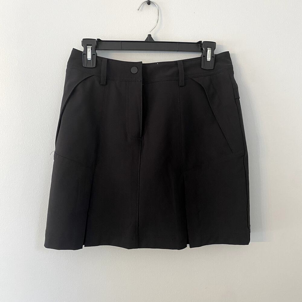 Annika Cutter & Buck Women’s 4 Euro 34 Tennis Golf Skirt Skort Black